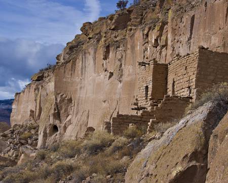 cliff ruins