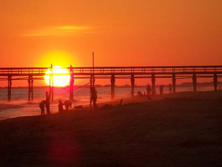 beach sunset
