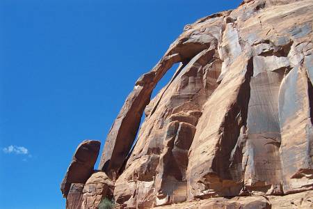 Jug Handle Arch Near Moab