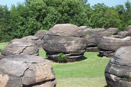 Rock City near Minneapolis, Kansas