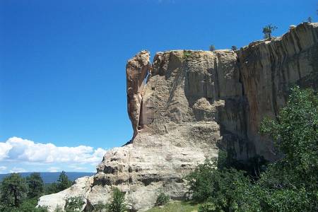 On the Trail at El Morro NM