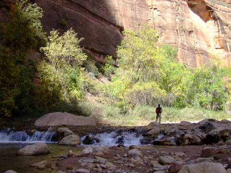 Zion in October.