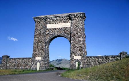 Roosevelt Arch, Yellowstone NP