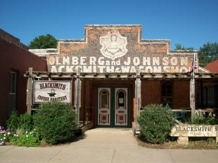 The Blacksmith Coffee Roastery in Lindsborg
