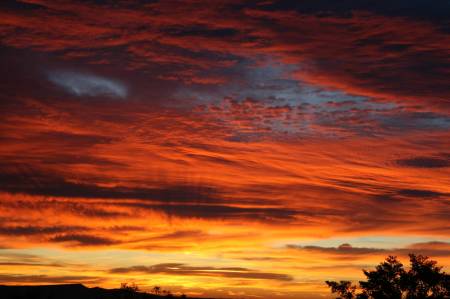 Sunrise over Anza Borrego