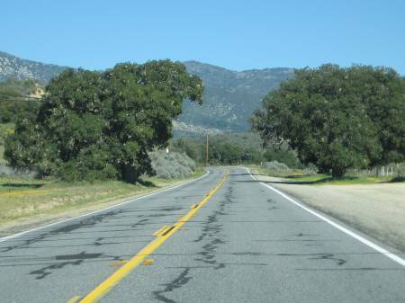 CA-79 south near Warner Springs