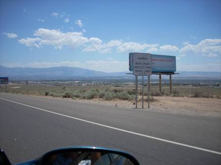 Along I-40