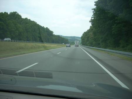 Through the windshield in VA