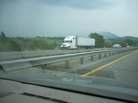 Approaching the storm