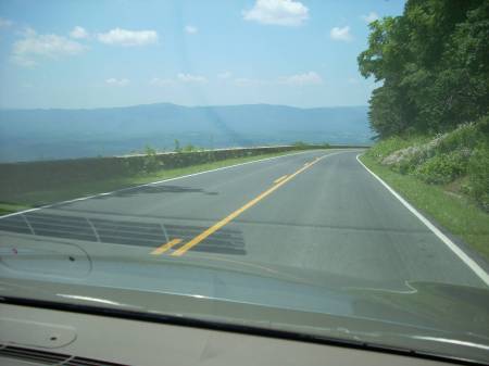 Leaving Skyline Drive