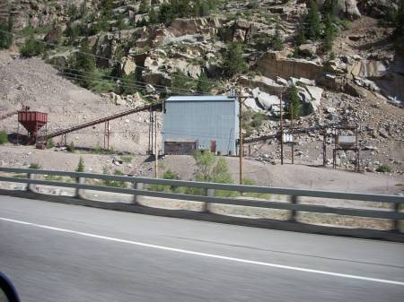Mining town remnant