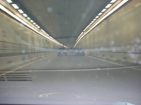 Inside the tunnels (I love tunnels!)