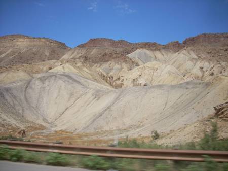 East side of Grand Junction, cliffs