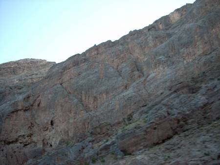 Interesting rock formation in the Gorge