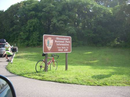 Entering Shenandoah