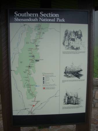 Map of the Southern Section
