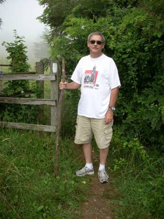 Hubby on the Appalachian Trail