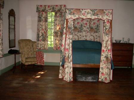 George and Martha's bed