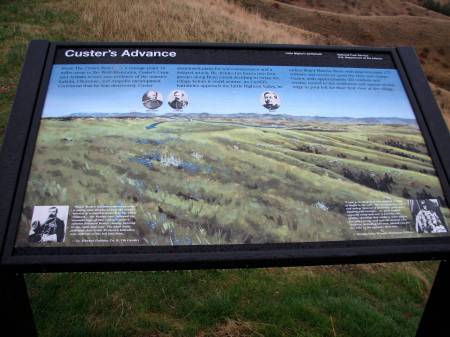 Custer's Advance