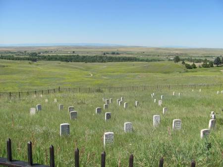 Custer Grave and Little Bighorn Battlefield