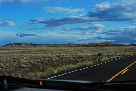 Meteor Crater from a distance, AZ