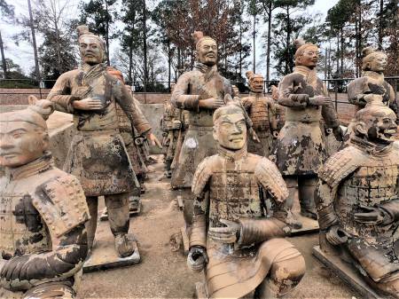 Terracotta figures