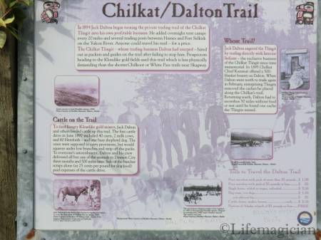 Interpretive sign