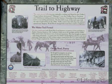 Interpretive sign