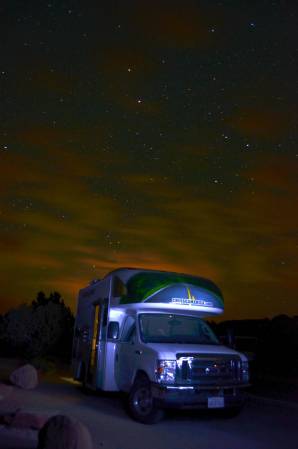 Bed Time In Arches