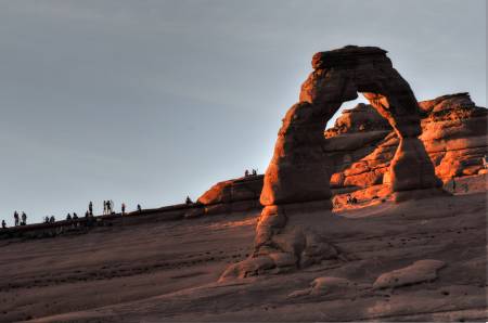 Delicate Arch Sunset