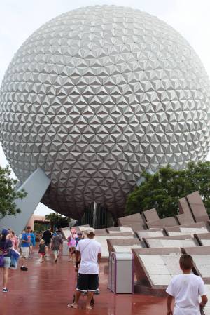 Epcot: the iconic Spaceship Earth
