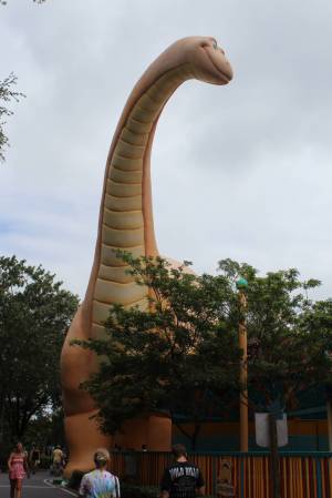 Disney's Animal Kingdom Cement-o-saurus