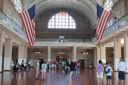 Ellis Island.