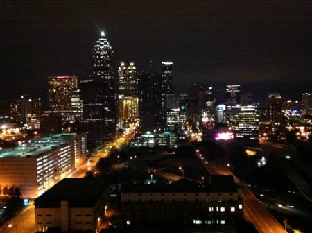 View of Atlanta from the Melia Atlanta