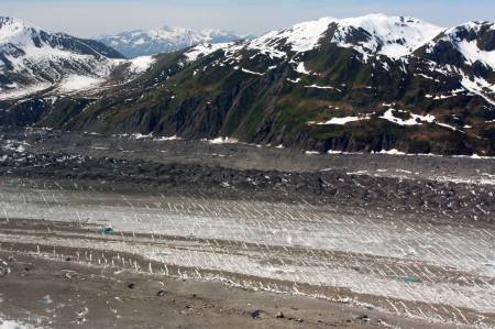 [RT7_084] K2 Aviation Glacier Landing Flight