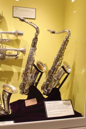 Saxophones from the jazz age