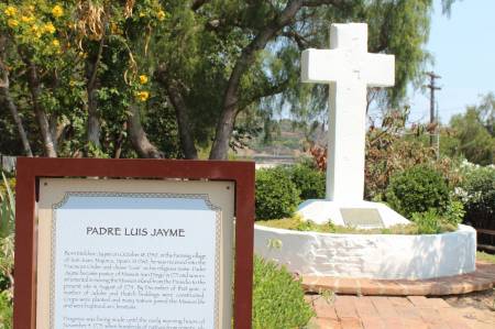 Memorial to Padre Jayme.
