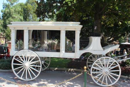 Hearse by Haunted Mansion, Disneyland
