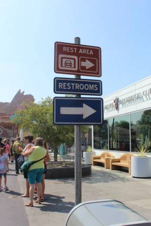 CarsLand DCA - Road Signs