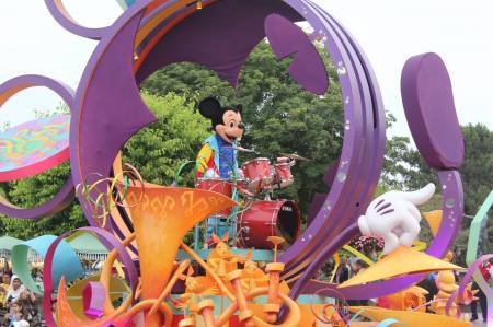 Mickey Mouse, parade