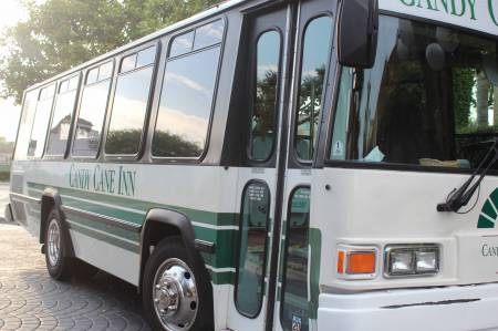 Candy Cane Inn shuttle, Anaheim