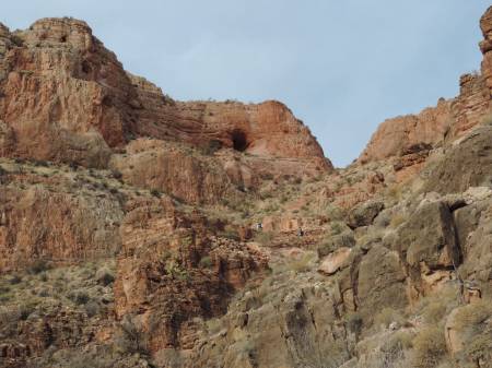 Grand Canyon - trail up