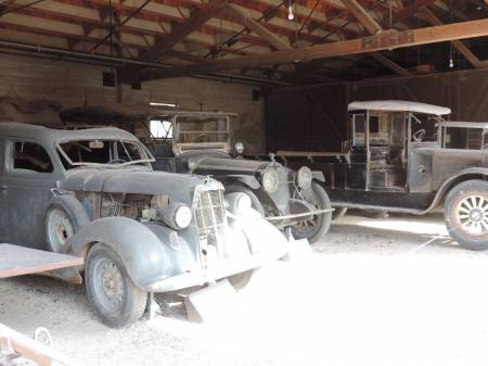 Scotty's Castle cars