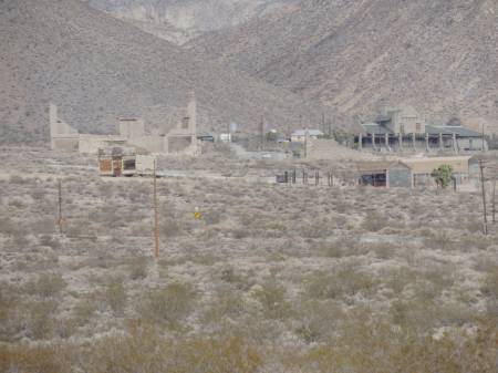 Rhyolite townsite