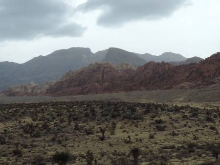 Red Rock Canyon NCA windy