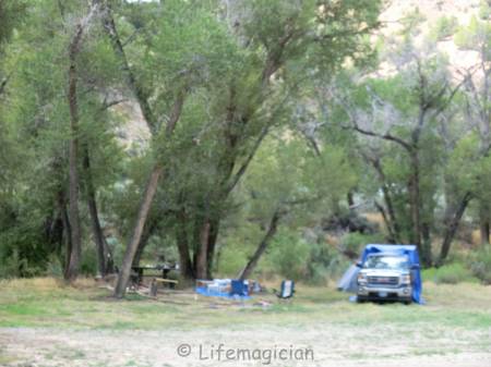 Nine Mile Canyon Ranch camping