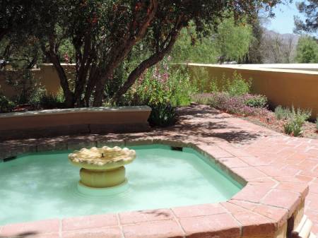 Tumacacori courtyard