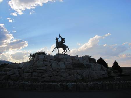 Ponderosa Tent area/Buffalo Bill Centre/Old Trail Town in Cody Wy