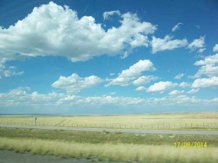The sky