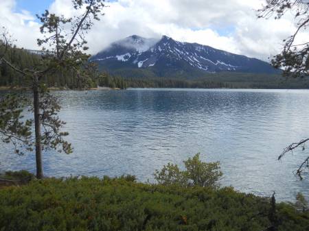 Paulina Peak and Paulina Lake